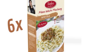 6 x 250g Glutenfreie Mehlmischung SPÄTZLE - Tanjas glutenfrei