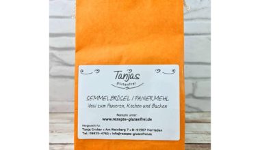 Glutenfreie Semmelbrösel/Paniermehl 375g - Tanjas glutenfrei