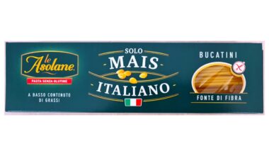BUCATINI Le Asolane italienische Maisnudeln mit Ballaststoffen 250g