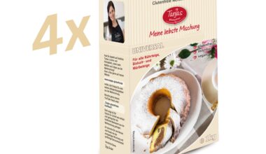 4 x Glutenfreie Mehlmischung UNIVERSAL 1kg - Tanjas glutenfrei